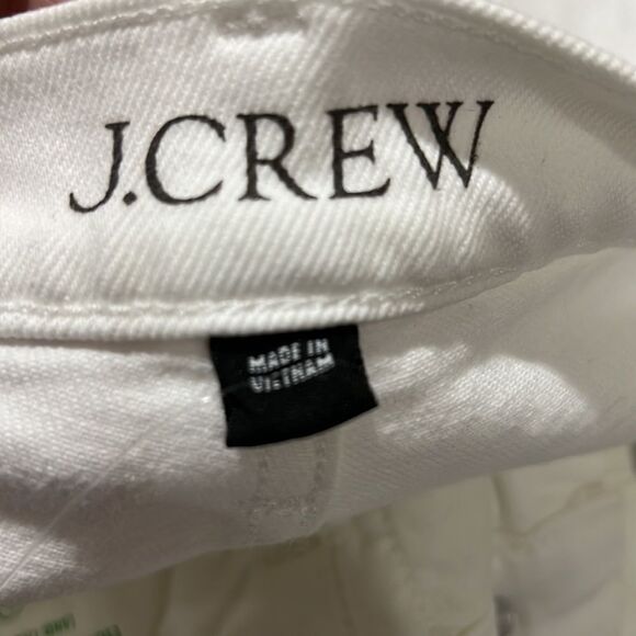 J. Crew Classic straight jean in white NWT - Picture 9 of 15